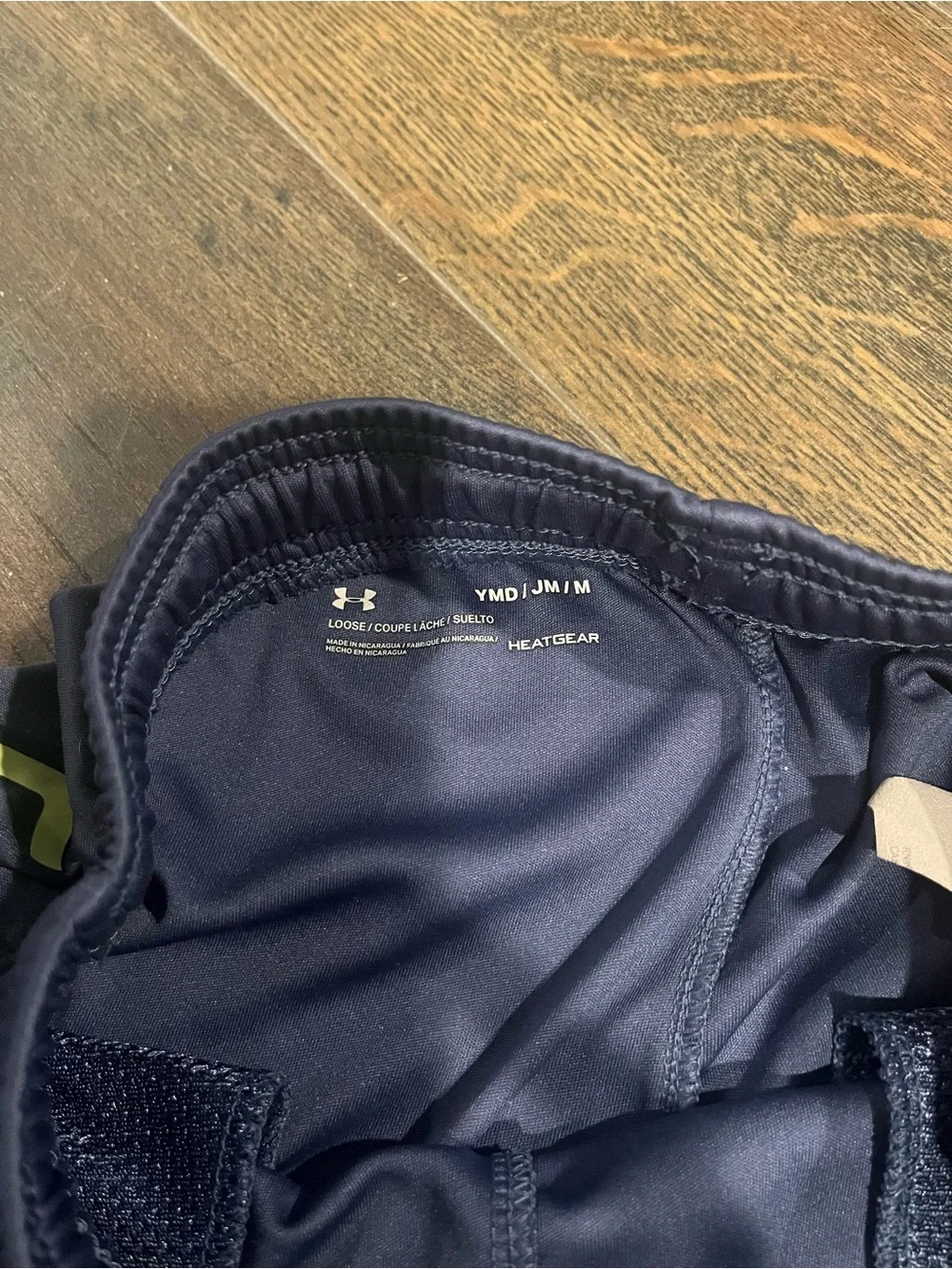 5 Pairs of Boys Athletic Shorts Size Medium- Nike, Under Armour and Adidas